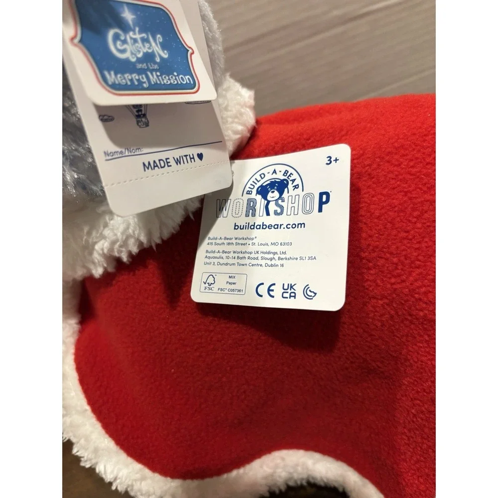 NWT Build A Bear Luulla Merry Mission Glisten‎ Dog 12